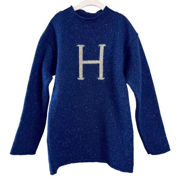 H For HARRY POTTER Wool Sweater Kids XS 5-6 Wizarding World Halloween Costume - Picture 1 of 11